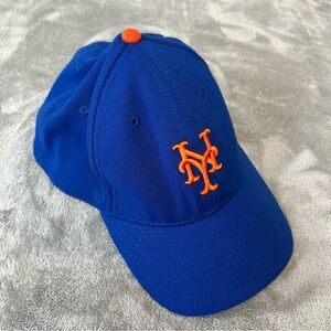 New York Mets Blue Flexfit M/L Cotton Blend 39Thirty New Era Baseball MLB Cap
